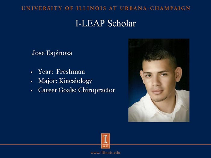 I-LEAP Scholar: Jose Espinoza