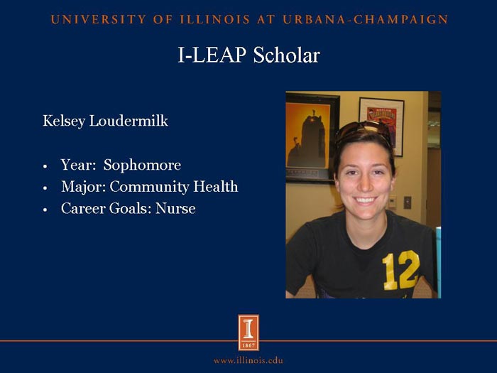 I-LEAP Scholar: Kelsey Loudermilk