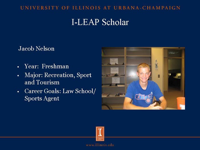 I-LEAP Scholar: Jacob Nelson