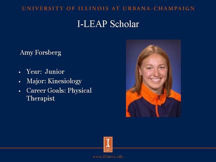 I-LEAP Scholar: Amy Forsberg