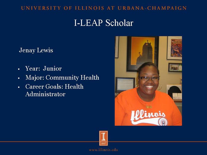 I-LEAP Scholar: Jenay Lewis
